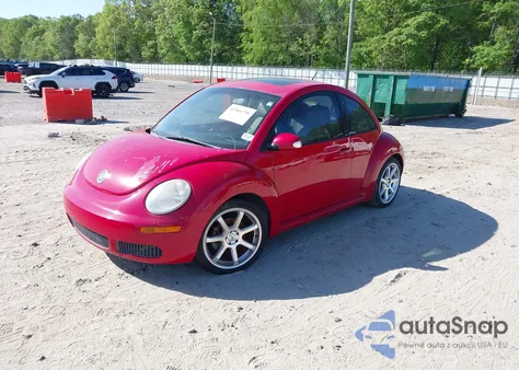 2006 Volkswagen New Beetle 2.5 из США, поврежденный, VIN 3VWRW31C86M414081
